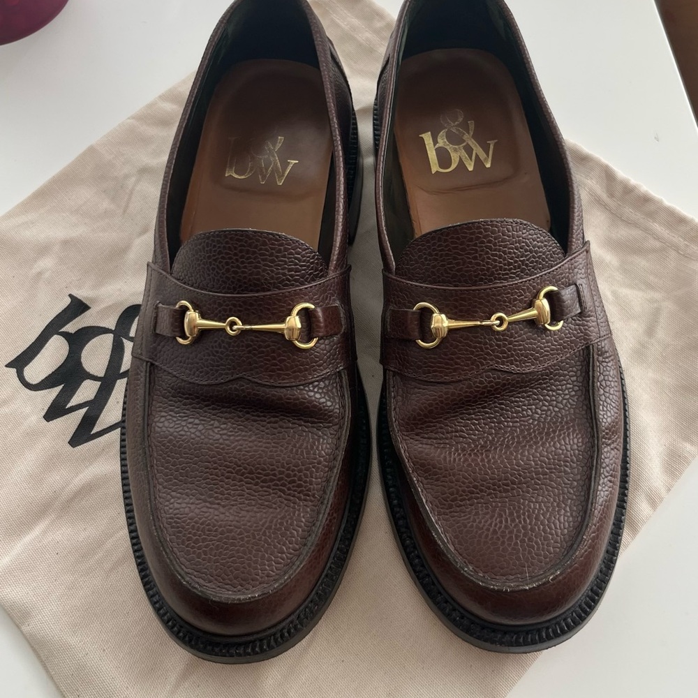 Blackstock & Weber The Mason Horse Bit Loafer, Chocolate - Picture 5 of 16